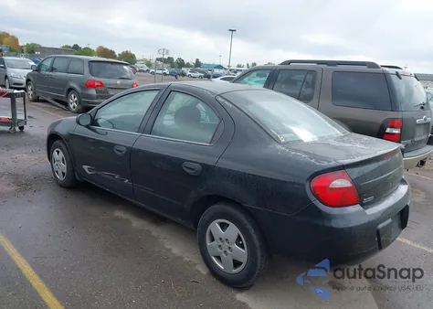 2005 Dodge Neon Se z USA, uszkodzony, nr VIN 1B3ES26C65D239602